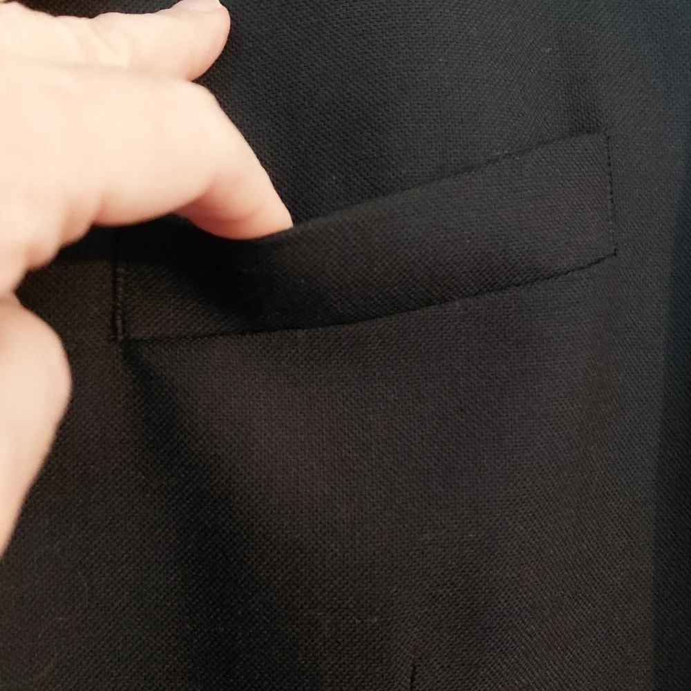 Vintage Navy Blazer with Gold Buttons